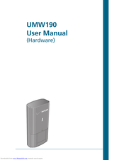 Verizon UMW190 User Manual