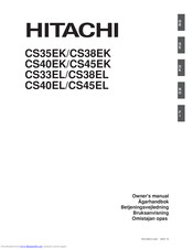 Hitachi CS35EK Owner's Manual