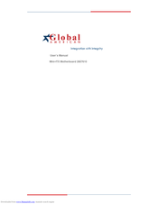 Global American 2807610 User Manual