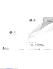 LG E720b User Manual