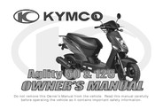 KYMCO Aglity 125 Owner's Manual