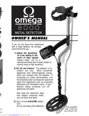 Omega 8000 Owner's Manual