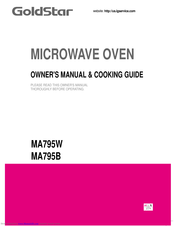 Goldstar MA795W Owner's Manual & Cooking Manual