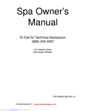 Imperial Winchester Owner's Manual