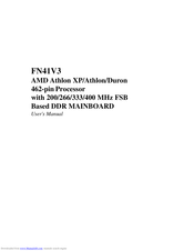 Shuttle FN41V3 User Manual