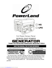 PowerLand PDL6500E Manual