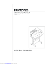 Printronix P6040 Maintenance Manual
