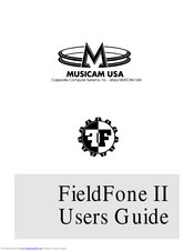 Musicam FieldFone II User Manual