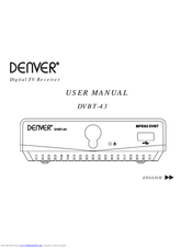 Denver DVBT-43 User Manual