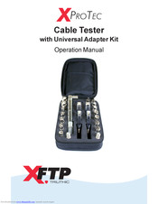 XFtp XProTec Cable Tester Operation Manual