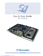 Electrolux Gas Cooktop Use & Care Manual