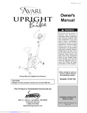 Stamina A150-100 Owner's Manual
