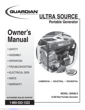 Guardian ULTRA SOURCE 004582-2 Owner's Manual