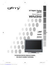 gfm V07LCD32 Owner's Manual