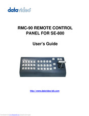Datavideo RMC-90 User Manual