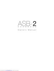 Monitor Audio ASB-2 User Manual