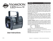 American DJ VioMoon LED User Instructions