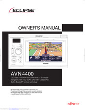 Eclipse AVN4400 Owner's Manual