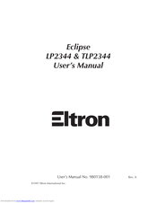 Eltron Eclipse TLP2344 User Manual
