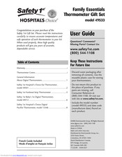 Safety 1St Hospital's Choice 49533 User Manual