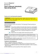 Dukane ImagePro 8101H User Manual