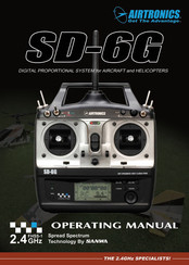AIRTRONICS SD-6G Operating Manual