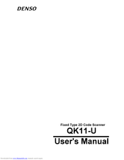 Denso QK11-U User Manual