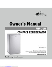 Royal Sovereign RMF-70W Owner's Manual
