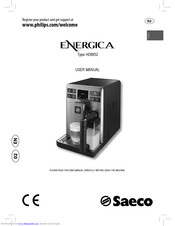 Saeco Energica HD8852 User Manual