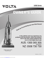 Volta U2950 Series Owner's Manual
