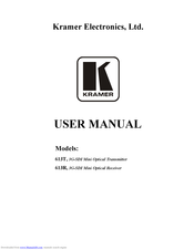 Kramer 613R User Manual