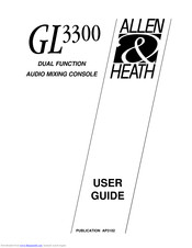 Allen & Heath GL3300 User Manual
