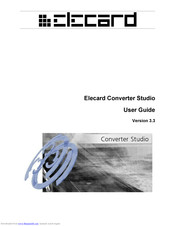 Elecard Converter Studio User Manual