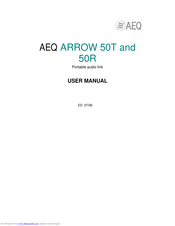 AEQ ARROW 50T User Manual