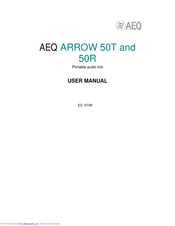 AEQ ARROW 50R User Manual
