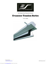 Elite Screens ITE84VW2-E30 User Manual