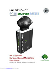 HOLOPHONE H4 SuperMINI User Manual