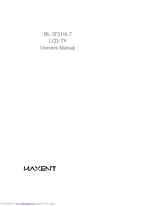 Maxent ML-3731HLT Owner's Manual