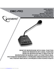 Gembird EMIC-PRO User Manual