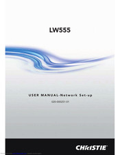Christie LW555 User Manual