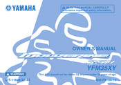 Yamaha Wolverine YFM35XY Owner's Manual