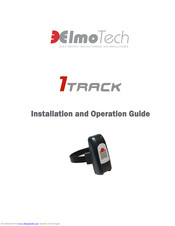 ElmoTech 1TRACK Installation And Operation Manual