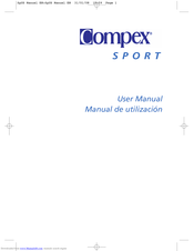 Compex Sport User Manual