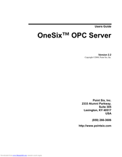 Point Six OneSix User Manual