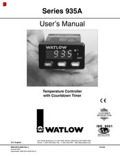 Watlow Electric 935A Series User Manual