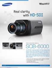 Samsung SCB-6000 Specifications