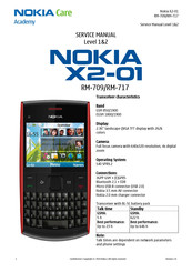 Nokia RM-709 Service Manual