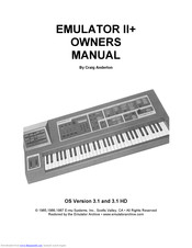 E-Mu EII+ Owner's Manual