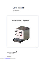 Quality Espresso Water/Steam Dispenser User Manual