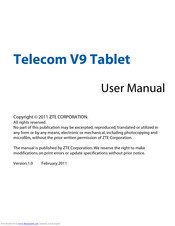 Telecom V9 User Manual